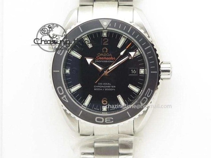 0121 Seamaster Diver 300M Real Ceramic Case VSF 1:1 Best Edition on Black Rubber Strap A8806 (Free Nato) SunProtective 7935